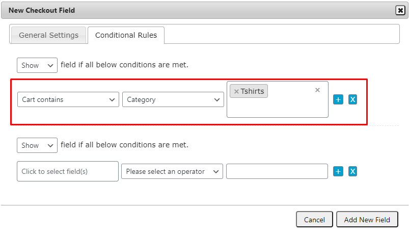 woocommerce checkout regsiter field editor email fields conditions