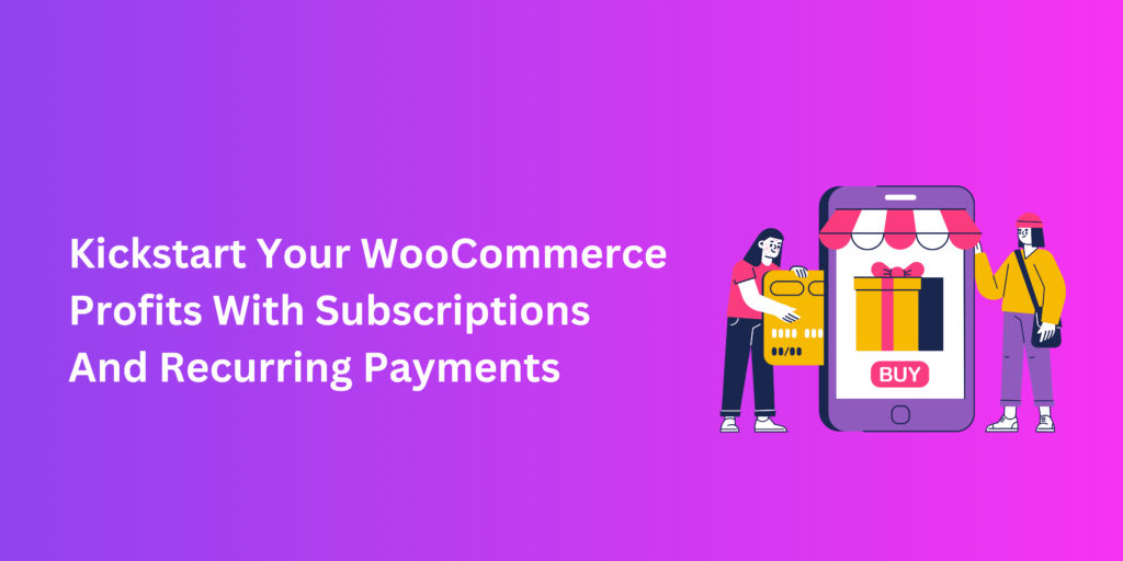 profits with woocommerce subscription and recurring payments