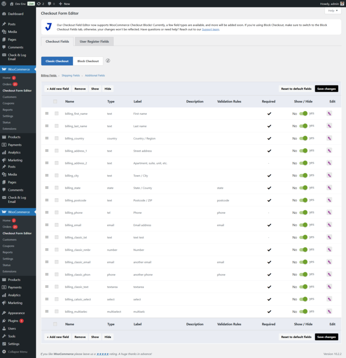  WooCommerce checkout customization plugin,